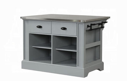 ACME Furniture - Urrur Kitchen Island - Gray - AC00187 view 1