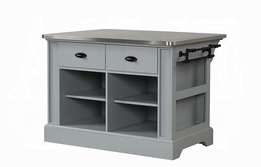 ACME Furniture - Urrur Kitchen Island - Gray - AC00187 view 1