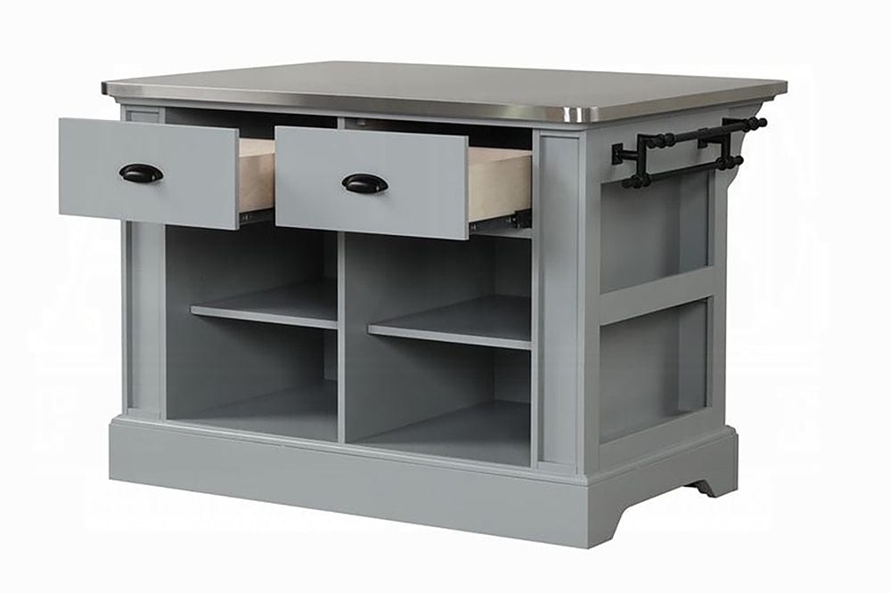 ACME Furniture - Urrur Kitchen Island - Gray - AC00187 view 6