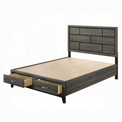 ACME Furniture - Valdemar Eastern King Bed w/Storage - 27057EK view 1