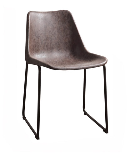 ACME Furniture - Valgus - Side Chair (Set of 2) - Vintage Mocha & Black - 96802 view 1