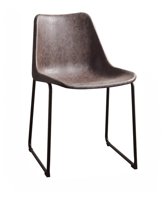 ACME Furniture - Valgus - Side Chair (Set of 2) - Vintage Mocha & Black - 96802 view 1