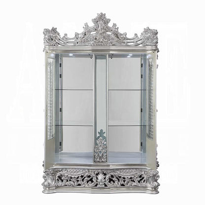 ACME Furniture - Valkyrie Curio - Antique Platinum Finish - DN00692 veiw 3