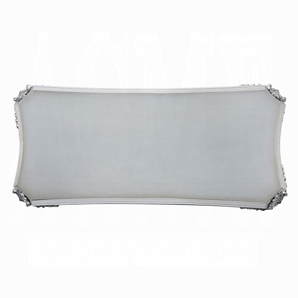 ACME Furniture - Valkyrie Dining Table - Antique Platinum Finish - DN00689 veiw 3