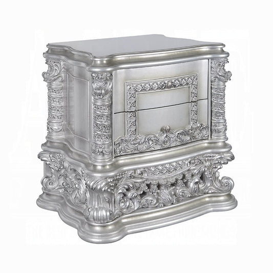 ACME Furniture - Valkyrie Nightstand - Antique Platinum - BD00684 view 1