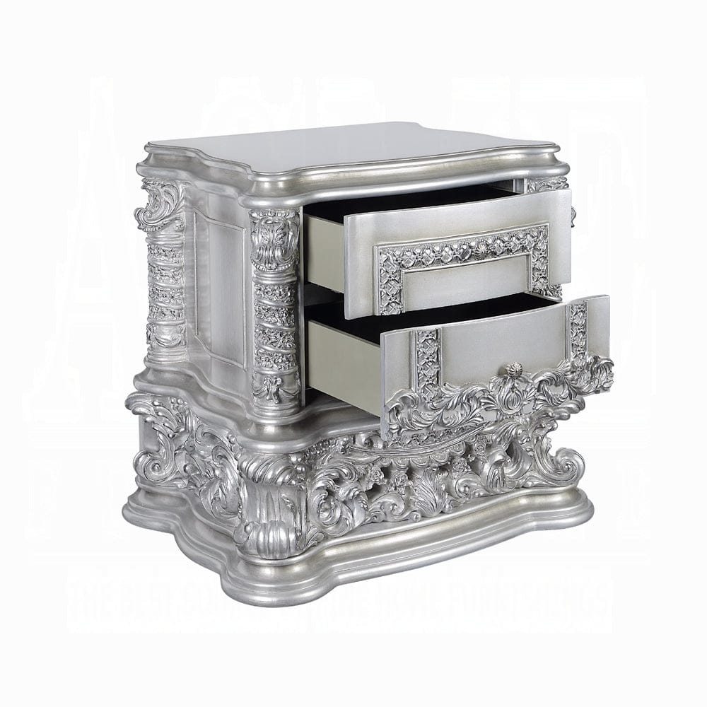 ACME Furniture - Valkyrie Nightstand - Antique Platinum - BD00684 view 3