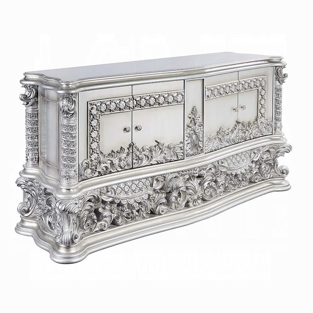 ACME Furniture - Valkyrie Server - Antique Platinum Finish - DN00686 veiw 1