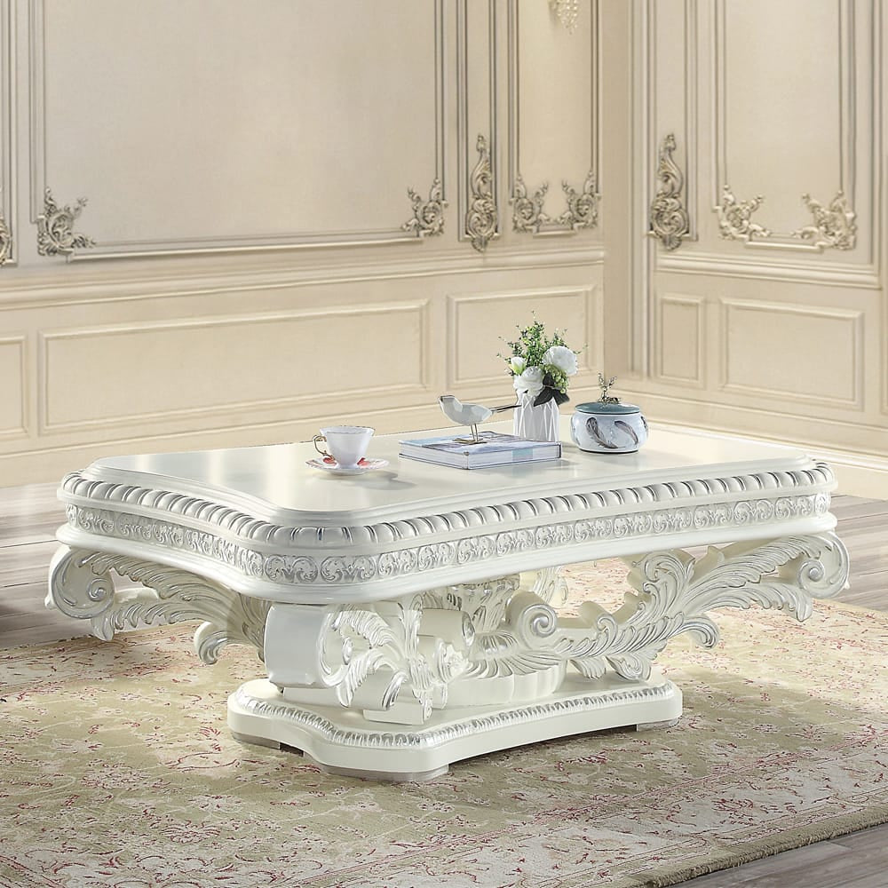 ACME Furniture - Vanaheim Coffee Table - Antique White - LV00800 view 4