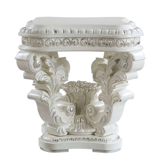 ACME Furniture - Vanaheim End Table - Antique White - LV00801 view 1