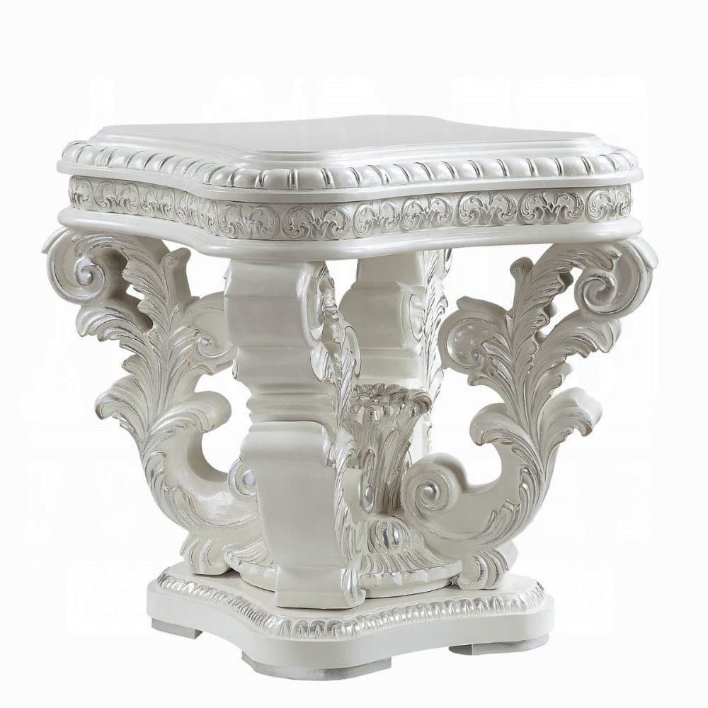 ACME Furniture - Vanaheim End Table - Antique White - LV00801 view 2