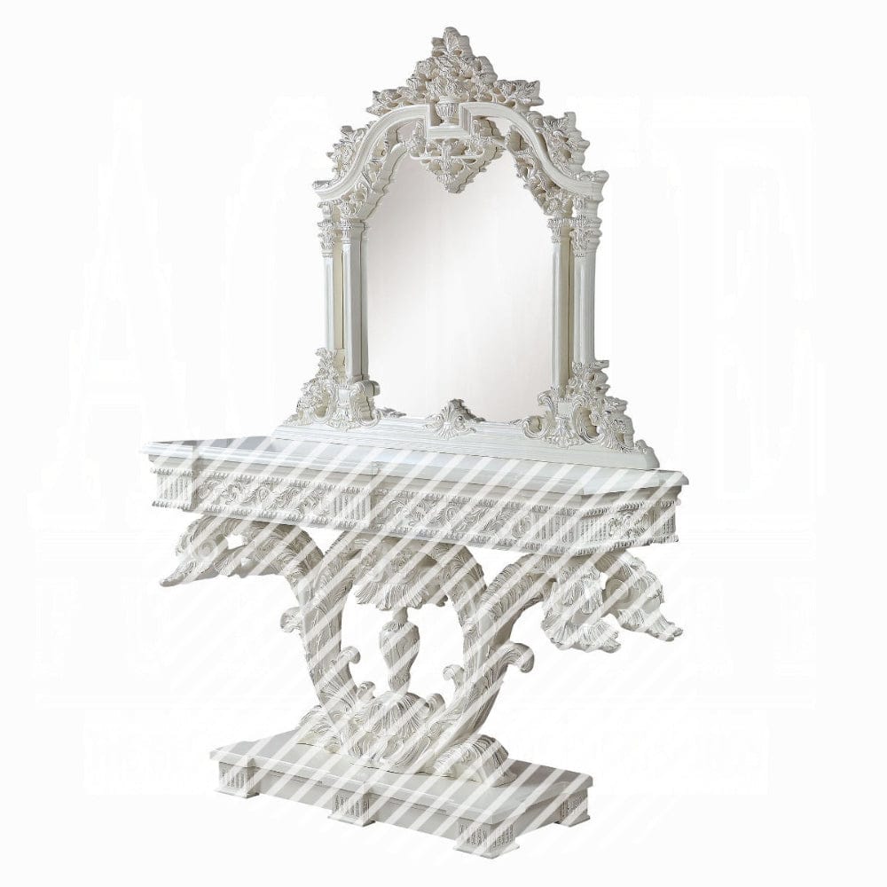 ACME Furniture - Vanaheim Mirror - Antique White - LV00807 view 2