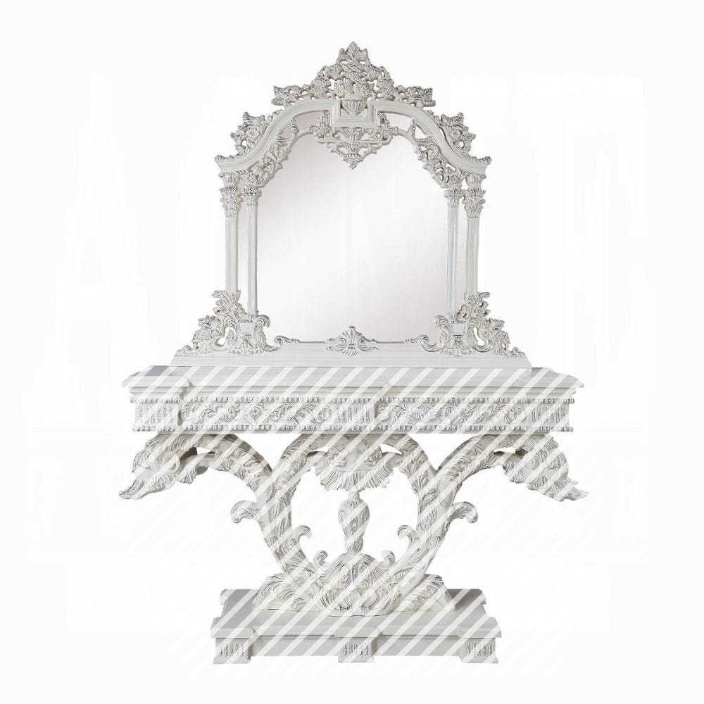 ACME Furniture - Vanaheim Mirror - Antique White - LV00807 view 3