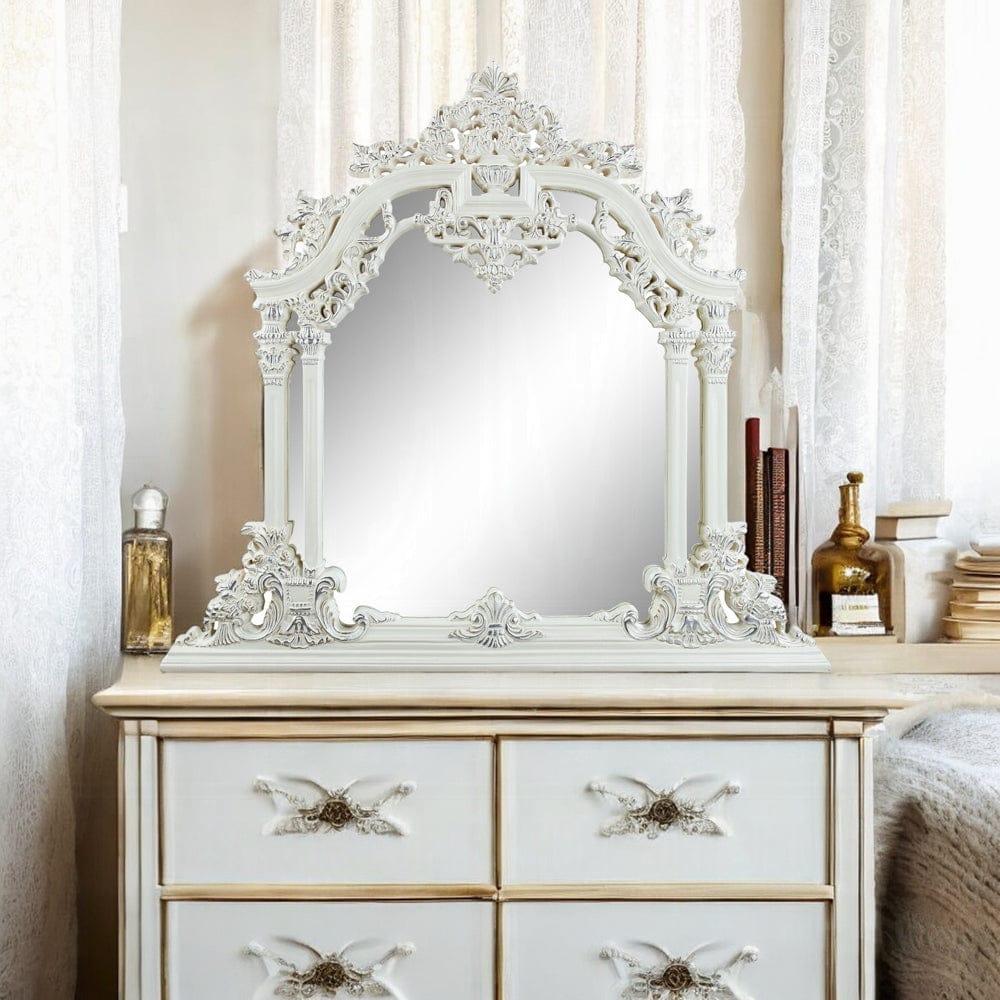 ACME Furniture - Vanaheim Mirror - Antique White - LV00807 view 4