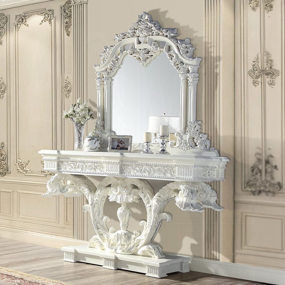 ACME Furniture - Vanaheim Mirror - Antique White - LV00807 view 5