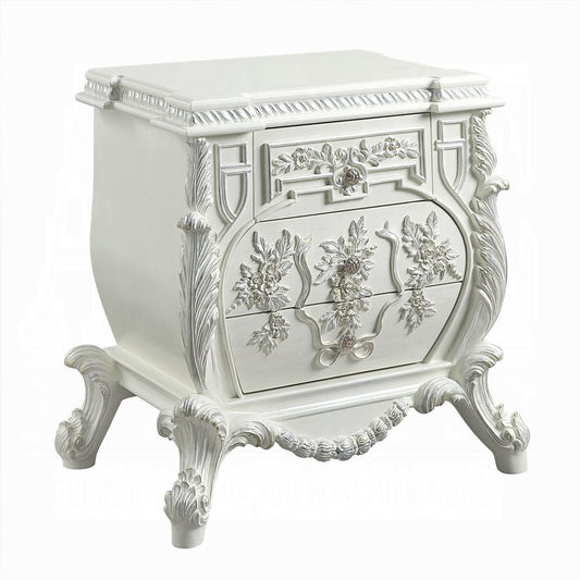 ACME Furniture - Vanaheim Nightstand - Antique White - BD00672 view 1
