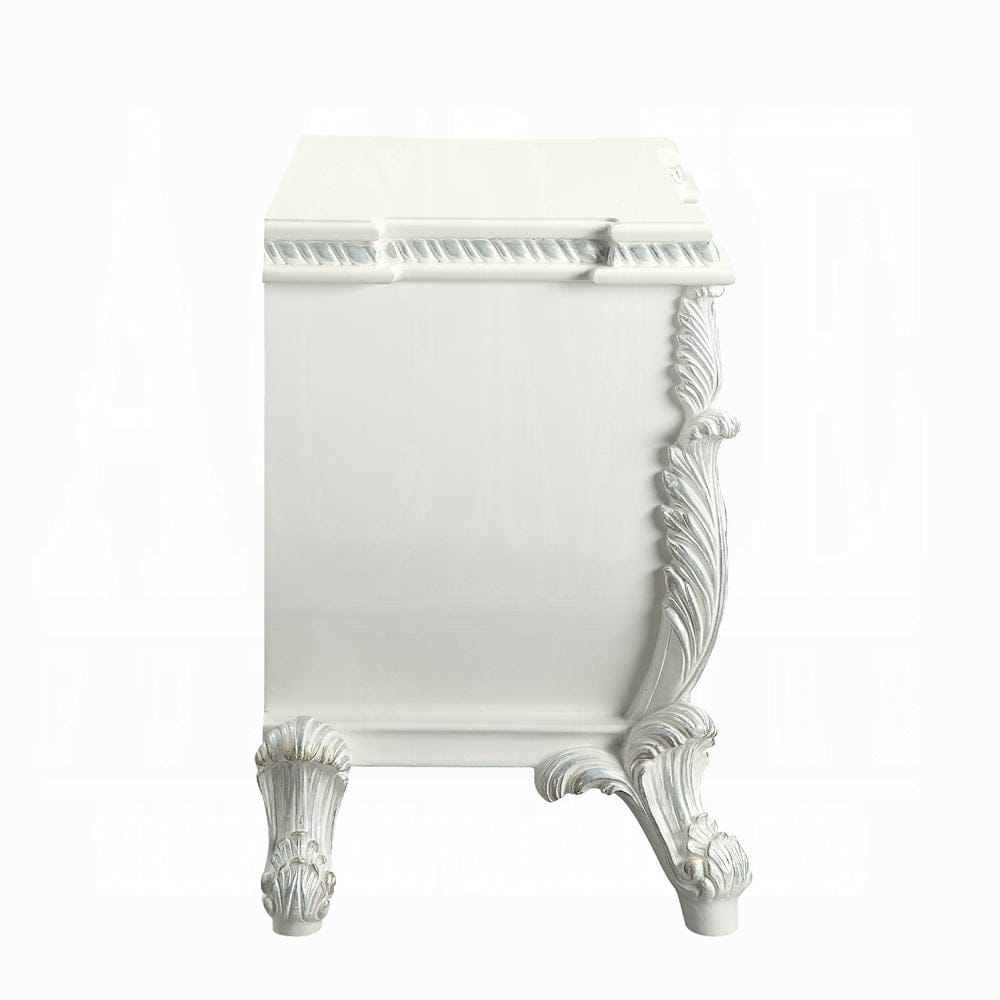 ACME Furniture - Vanaheim Nightstand - Antique White - BD00672 view 4