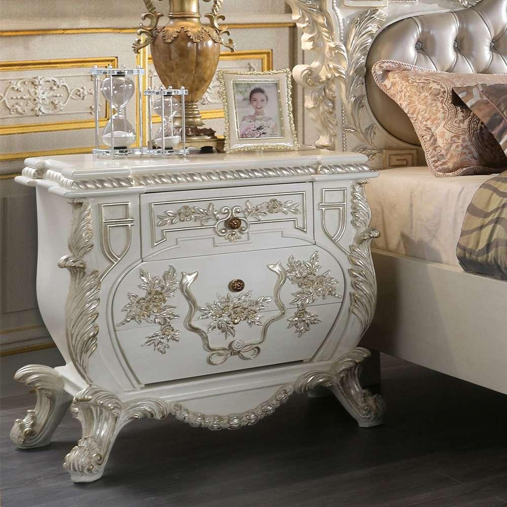 ACME Furniture - Vanaheim Nightstand - Antique White - BD00672 view 6