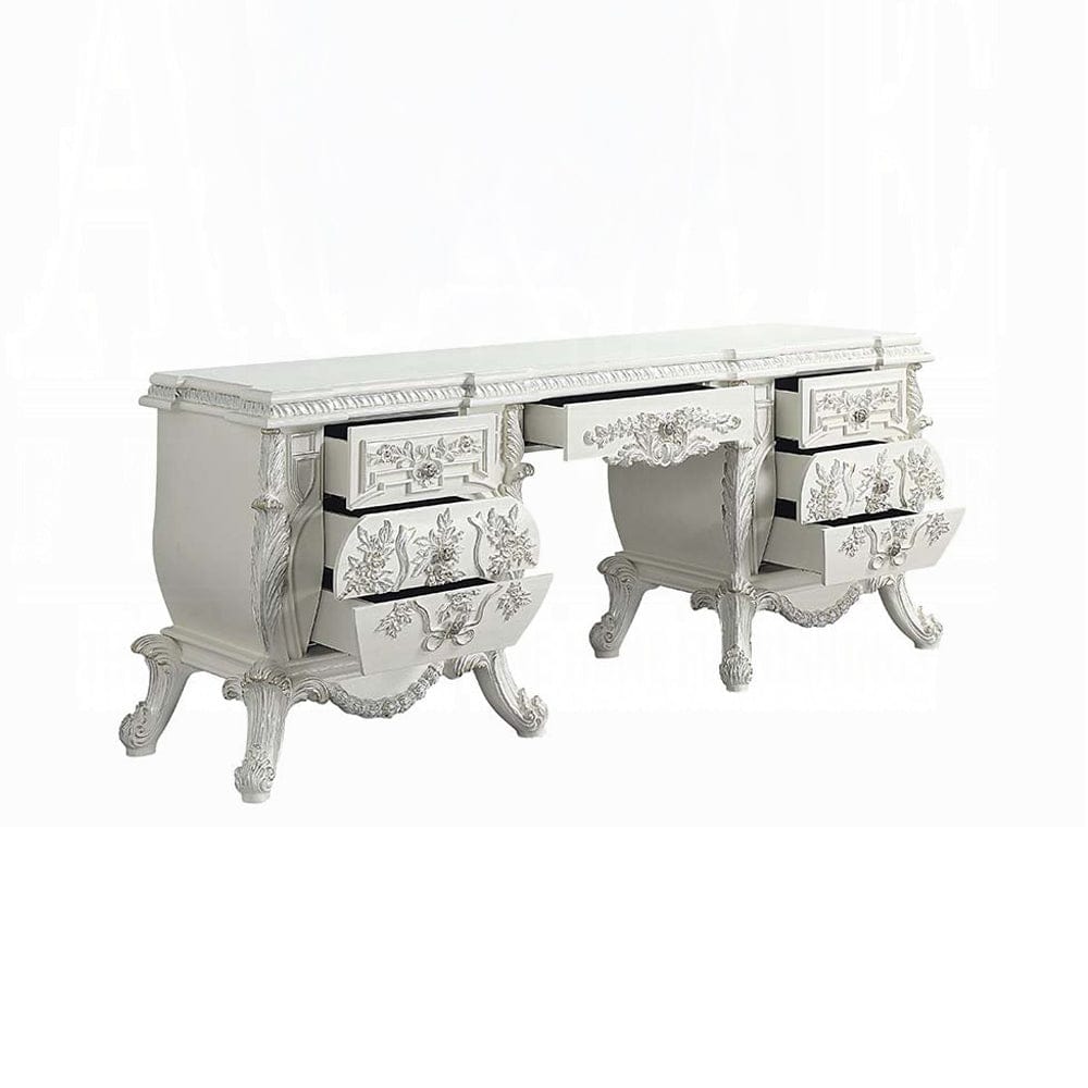 ACME Furniture - Vanaheim Vanity Desk - Antique White - BD00674 view 3