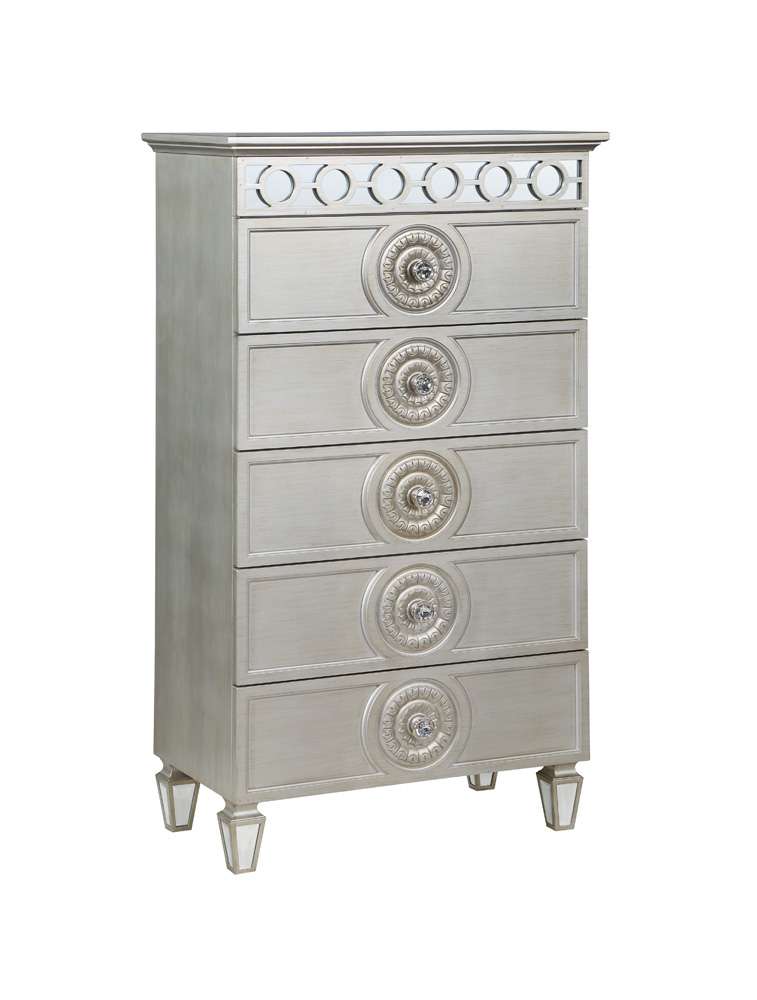 ACME Furniture - Varian Chest - Silver & Mirrored - BD01282 veiw 1
