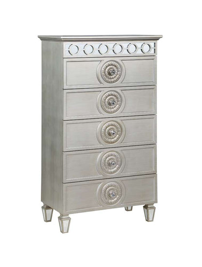 ACME Furniture - Varian Chest - Silver & Mirrored - BD01282 veiw 1