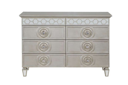 ACME Furniture - Varian Dresser - Silver & Mirrored - BD01281 veiw 2