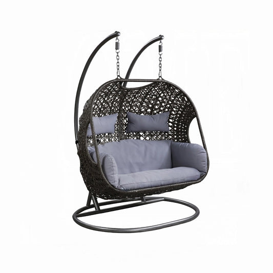ACME Furniture - Vasant Patio Swing Chair with Stand - 45084 view 1