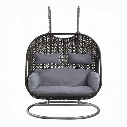 ACME Furniture - Vasant Patio Swing Chair with Stand - 45084 view 2