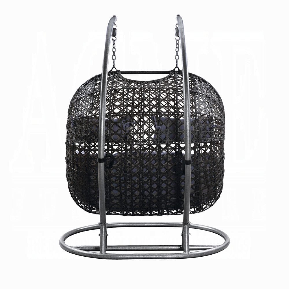 ACME Furniture - Vasant Patio Swing Chair with Stand - 45084 view 3