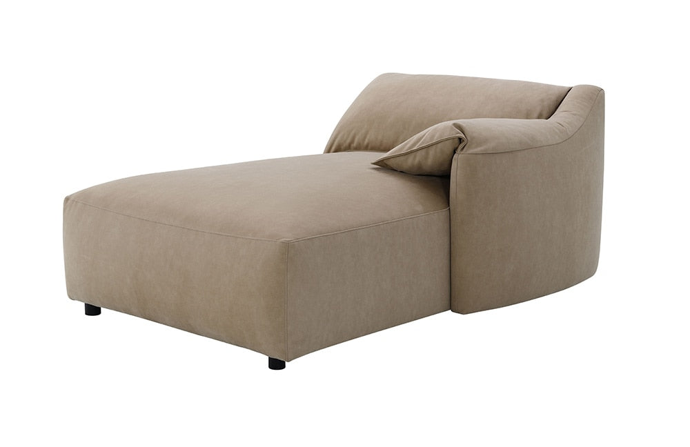 ACME Furniture - Veata Sectional Sofa - Light Brown Suede - LV03090 veiw 4