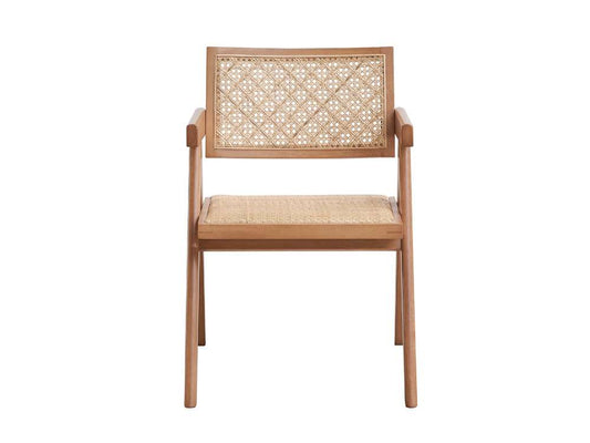 ACME Furniture - Velentina Arm Chair (Set of 2) - Rattan & Natural - DN02373 view 2