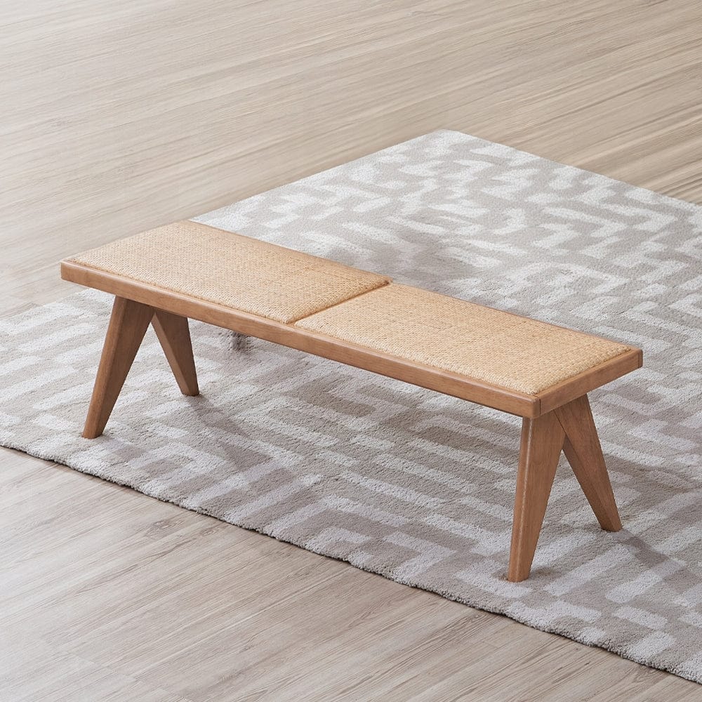 ACME Furniture - Velentina Bench - Rattan & Natural - DN02374 view 4