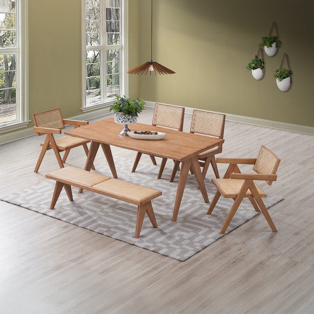 ACME Furniture - Velentina Dining Table - Natural - DN02371 view 7