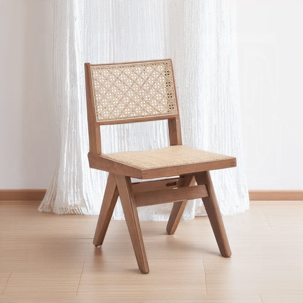 ACME Furniture - Velentina Side Chair (Set of 2) - Rattan & Natural - DN02372 view 5
