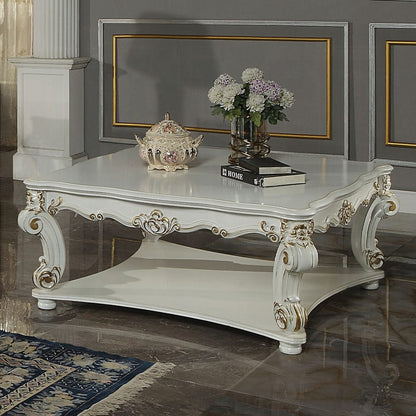 ACME Furniture - Vendome - Coffee Table -  Antique Pearl Finish - LV01327 view 5