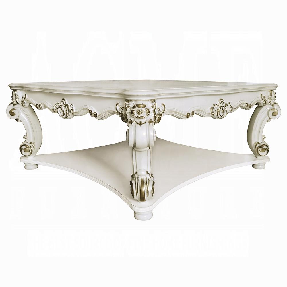 ACME Furniture - Vendome Coffee Table (Square) - Antique Pearl Finish - LV01526 veiw 1