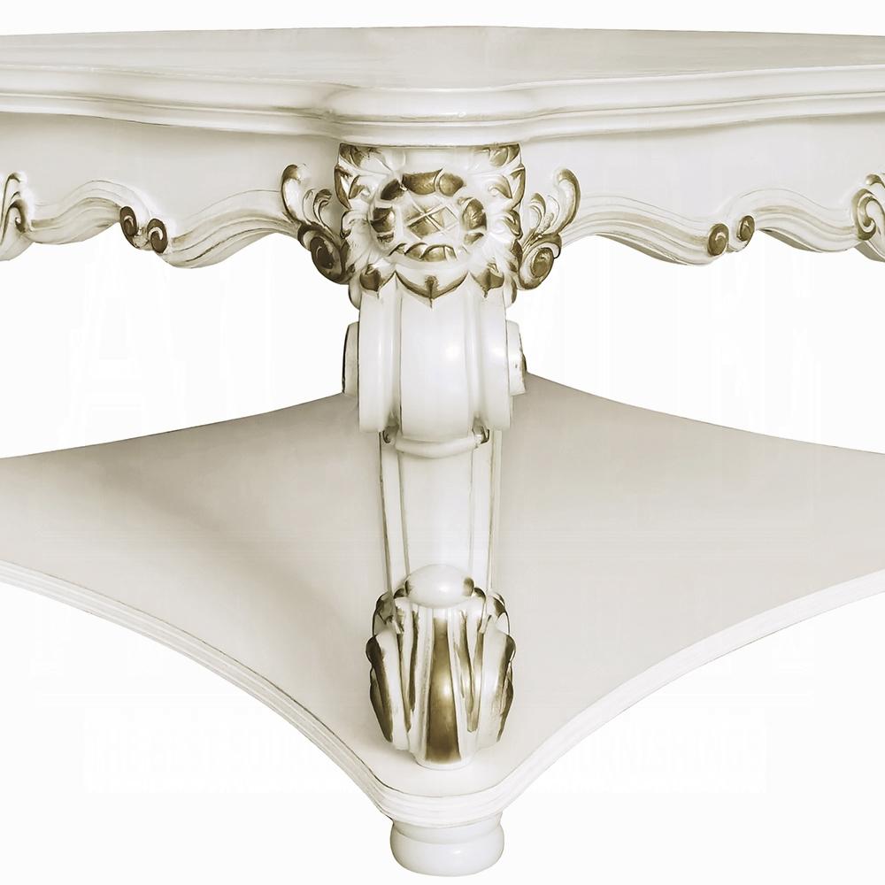 ACME Furniture - Vendome Coffee Table (Square) - Antique Pearl Finish - LV01526 veiw 6