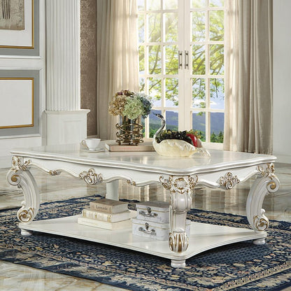ACME Furniture - Vendome Coffee Table (Square) - Antique Pearl Finish - LV01526 veiw 8