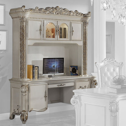 ACME Furniture - Vendome Computer Desk & Hutch - Antique Pearl - OF01519 view 1