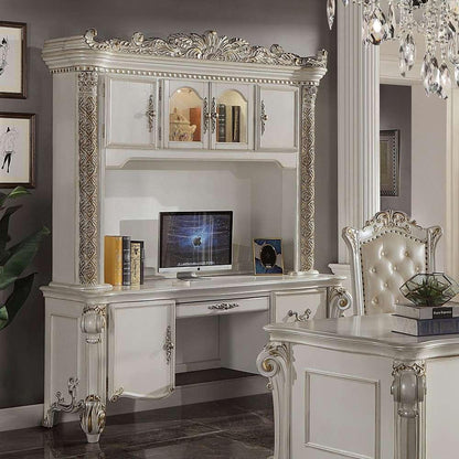 ACME Furniture - Vendome Computer Desk & Hutch - Antique Pearl - OF01519 view 2