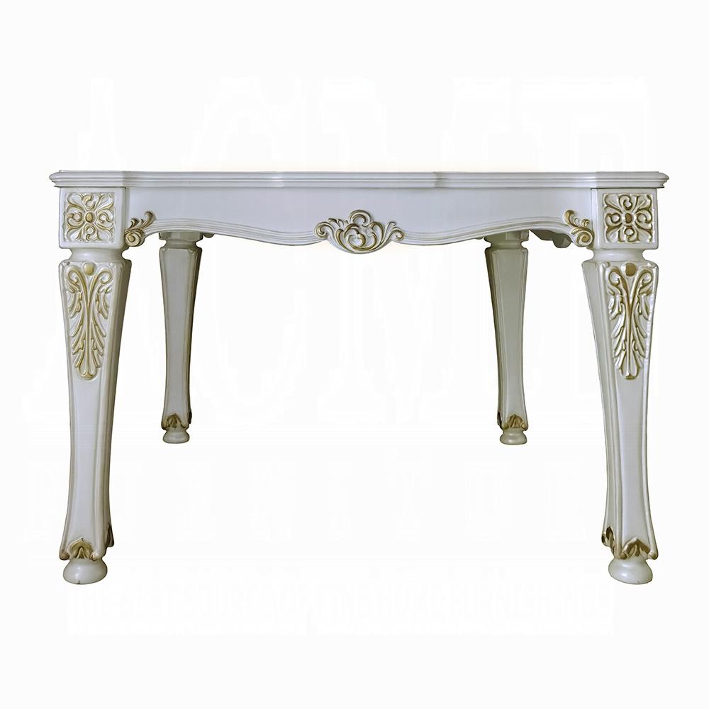 ACME Furniture - Vendome Counter Height Table - Antique Pearl Finish - DN01515 veiw 2