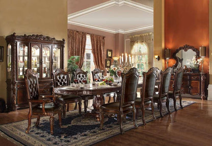ACME Furniture - Vendome Dining Table w/Double Pedestal - 62000 view 2