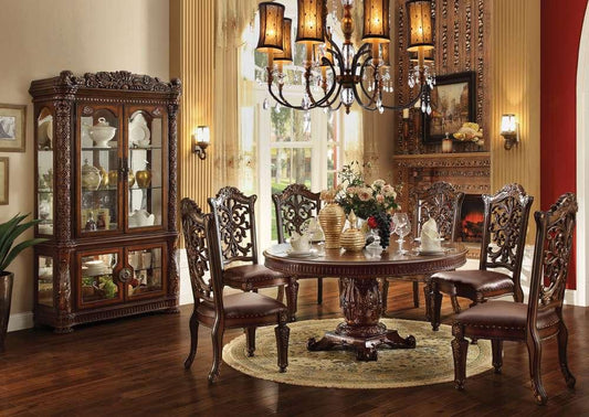 ACME Furniture - Vendome Dining Table w/Pedestal (60inDia) - 62015 veiw 2