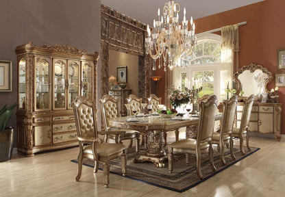ACME Furniture - Vendome Dining Table w/Double Pedestal - 63000 view 3