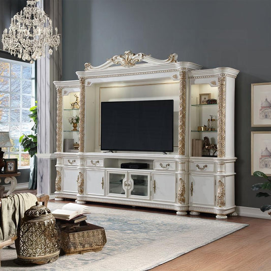 ACME Furniture - Vendome Entertainment Center - Antique Pearl Finish - LV01520 veiw 2