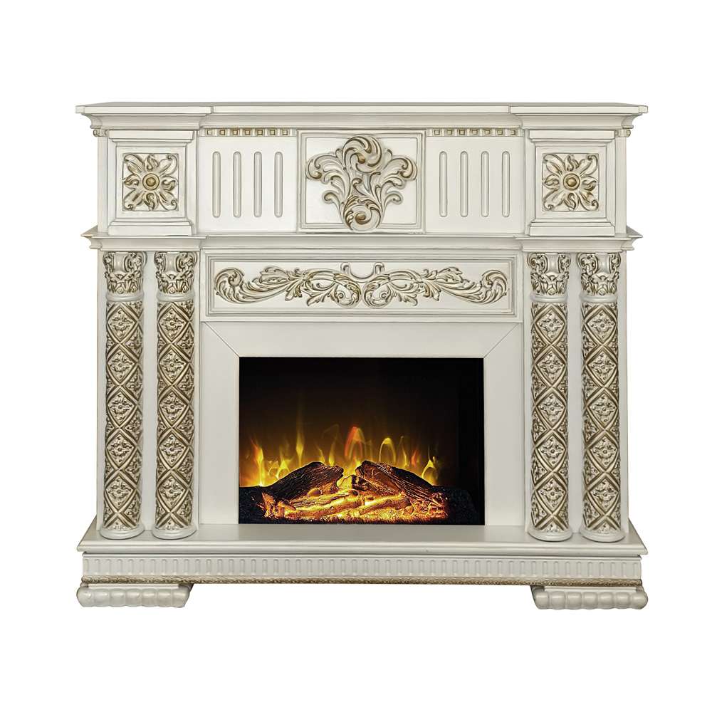 ACME Furniture - Vendome Fireplace - Antique Pearl - AC01313 veiw 3