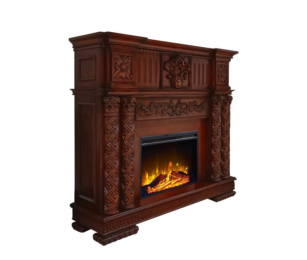 ACME Furniture - Vendome Fireplace - Cherry - AC01312 veiw 2