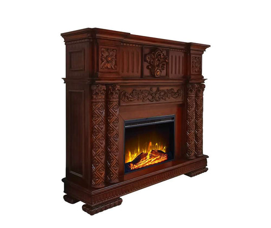 ACME Furniture - Vendome Fireplace - Cherry - AC01312 veiw 2