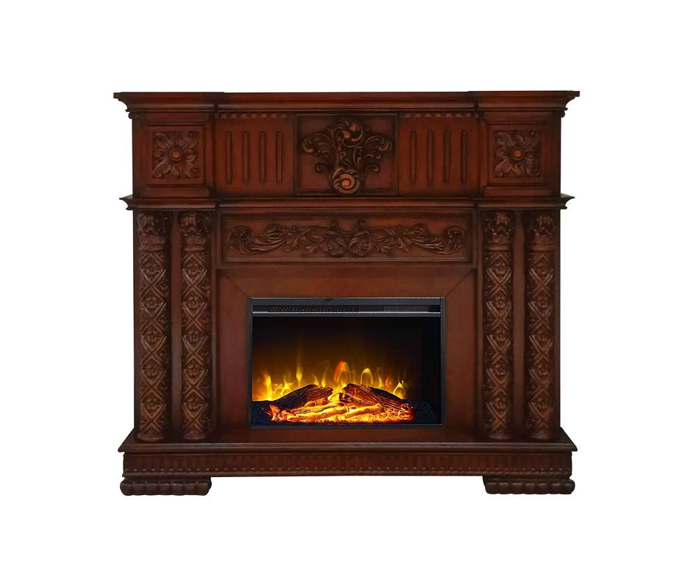ACME Furniture - Vendome Fireplace - Cherry - AC01312 veiw 3