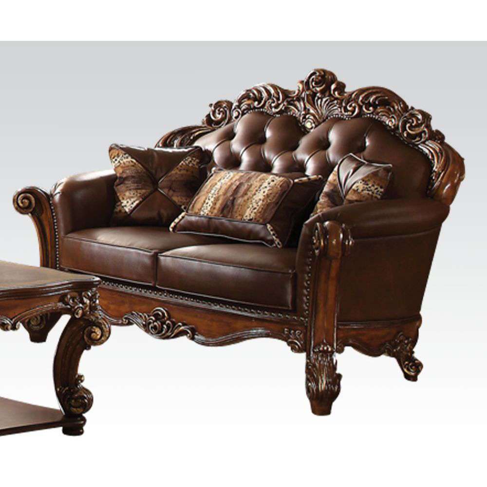 ACME Furniture - Vendome Loveseat (w/2 Pillows) - 52002