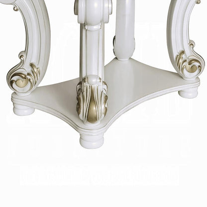 ACME Furniture - Vendome Side Table - Antique Pearl Finish - LV01527 veiw 6